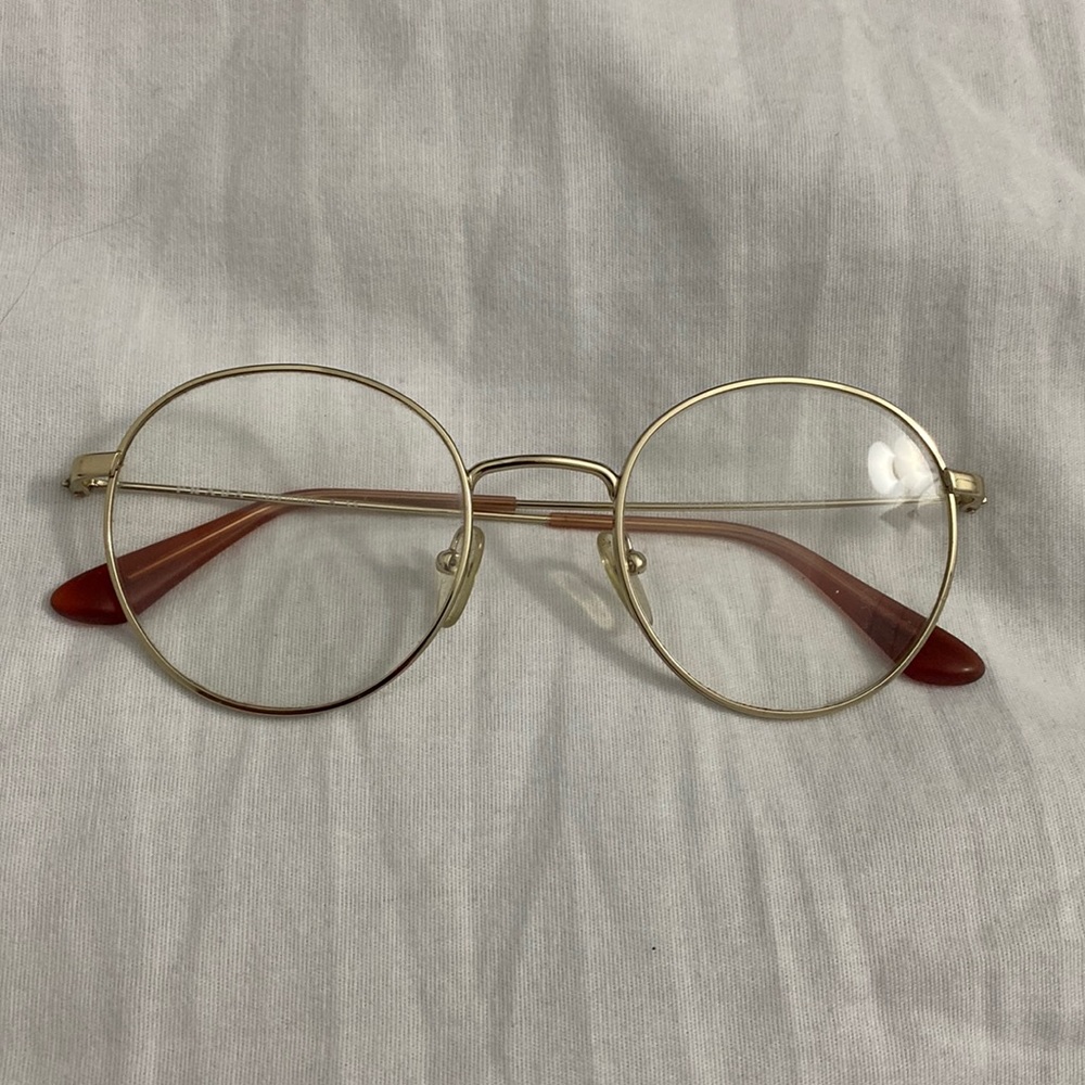 PRADA GOLD GLASSES